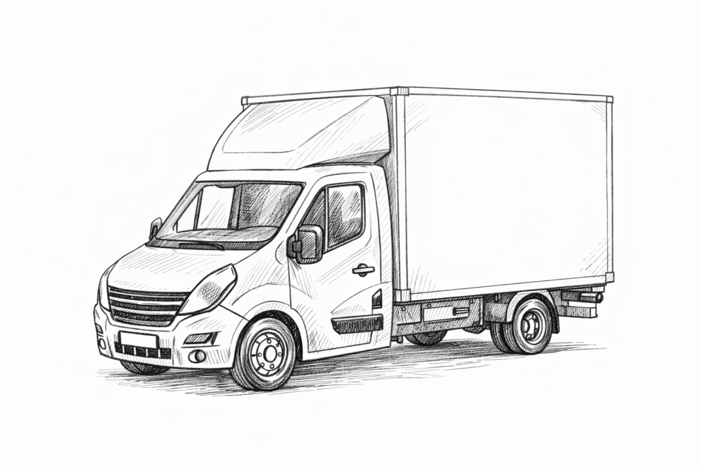 Kastenwagen ohne Hebebühne