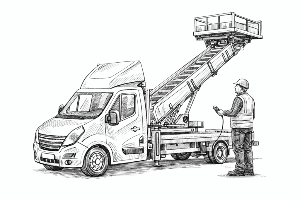 Möbellift mit Bediener