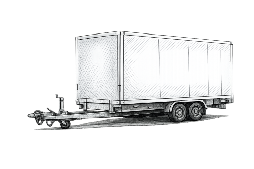 Umzugswagen - Anhänger